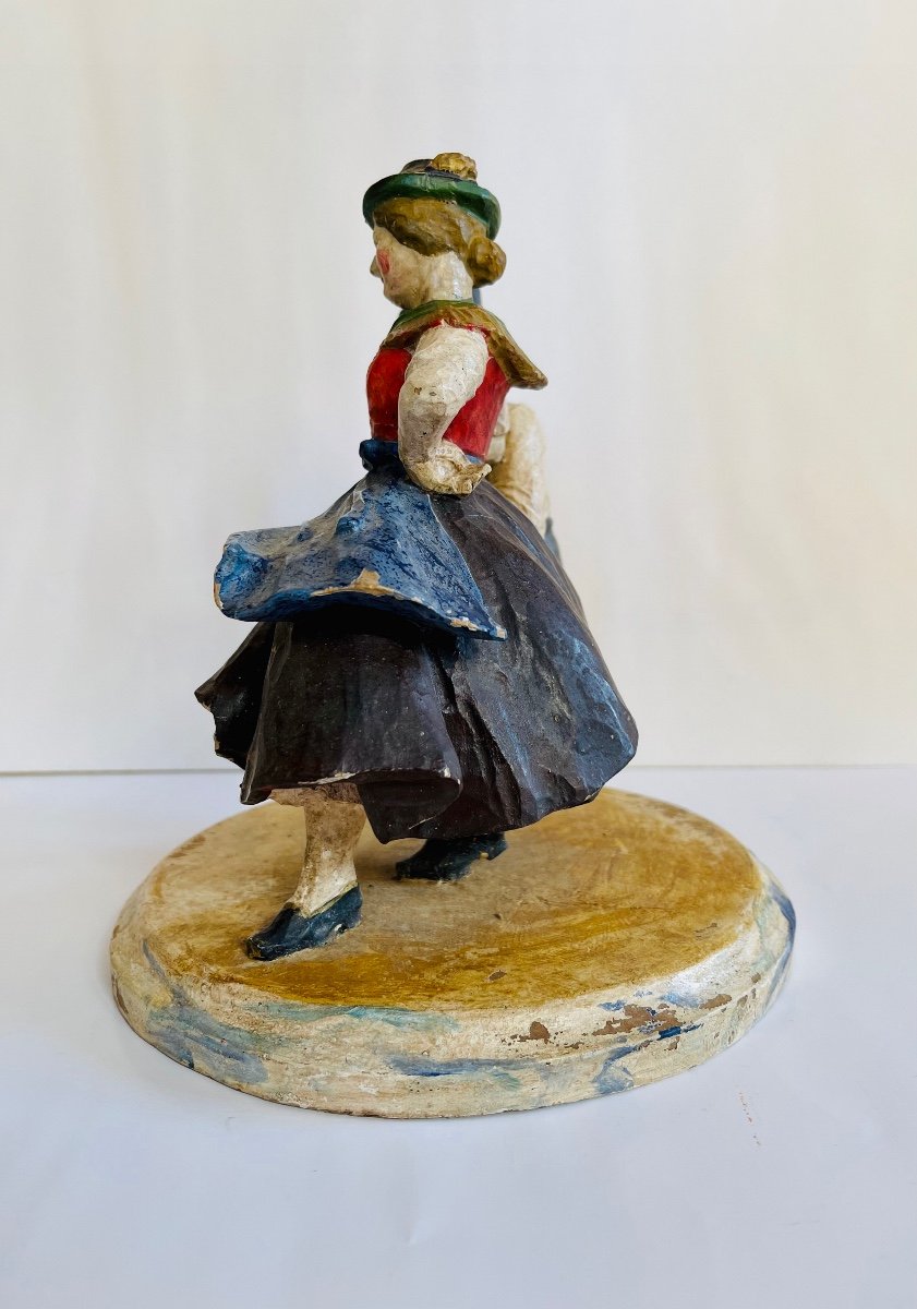 Couple Of Tyrolean Dancers - Popular Art-photo-4